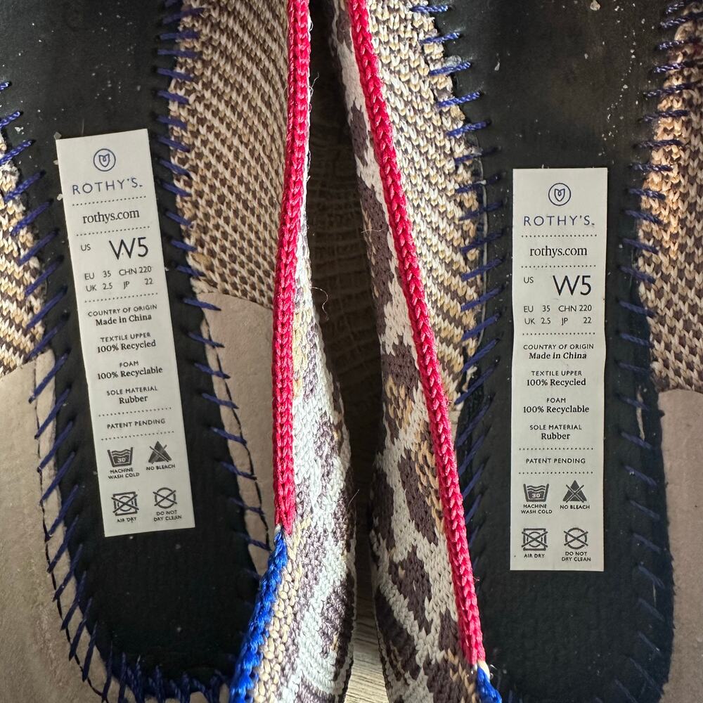 Rothy's The Loafer Mocha Spot Leopard Print 5 - image 7